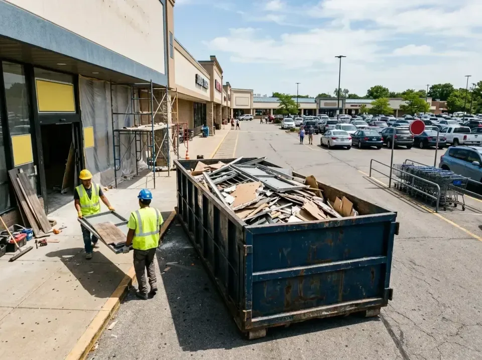 retail-store-renovation-debris-003 — frequently asked questions, Roll-off Dumpster Rentals in Waukegan, IL